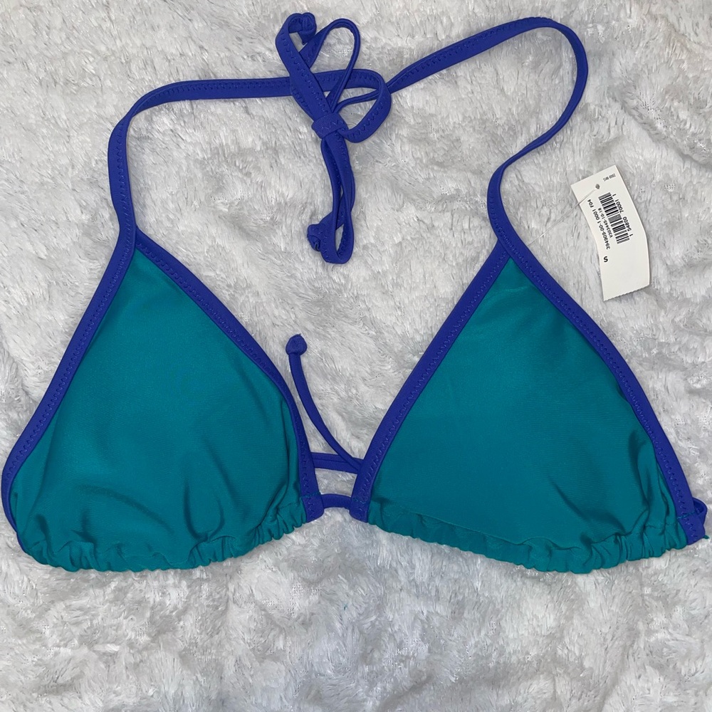 NWT Old Navy String Triangle Padded Bikini Top